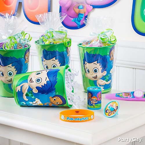 bubble guppies party stuff