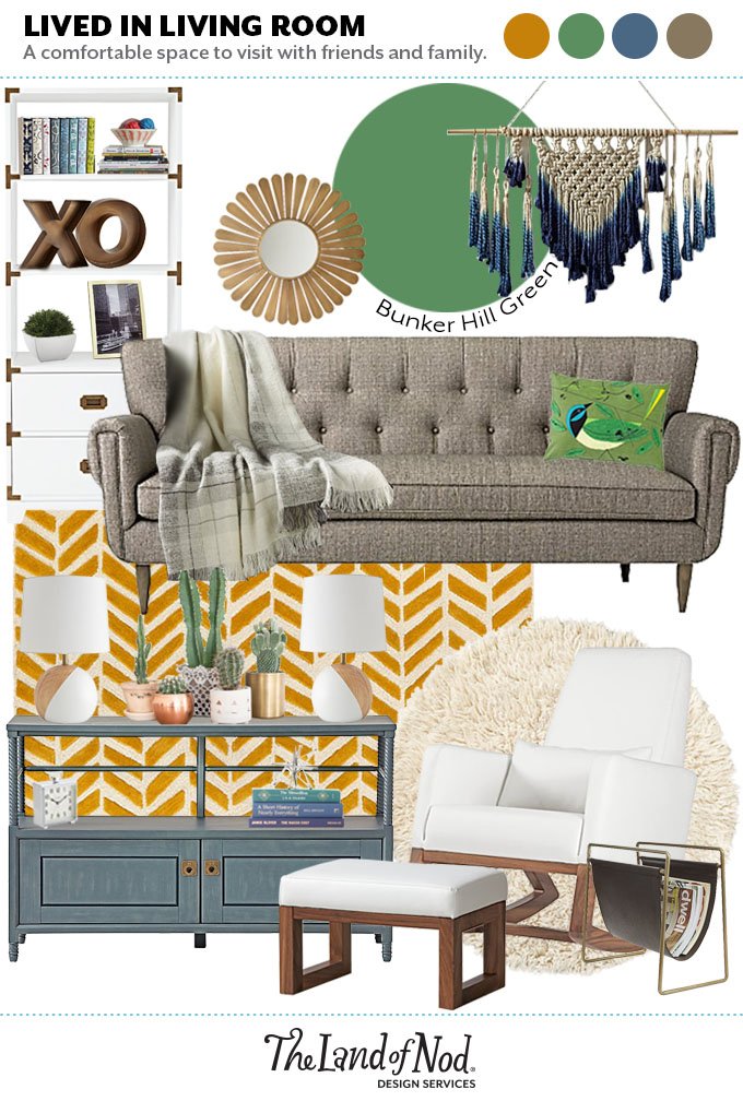 Eclectic Living Room Ideas & Inspiration | Honest to Nod