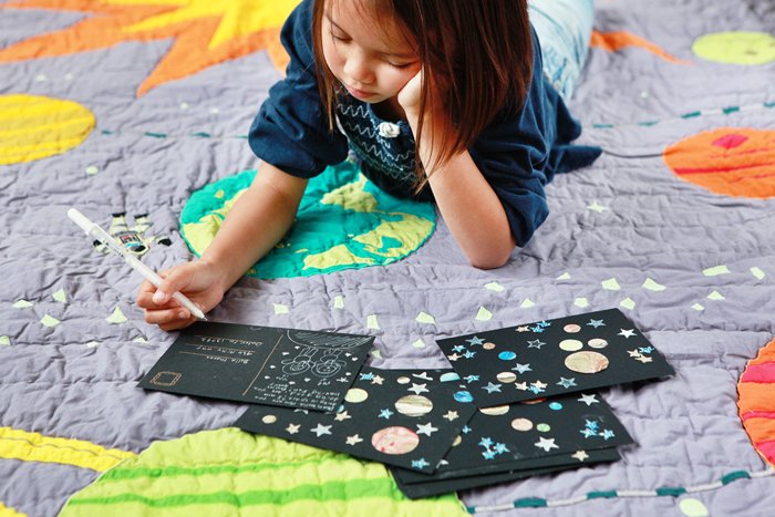 DIY Postcards from Outer Space