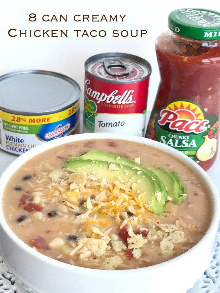 8 Can Creamy Chicken Taco Soup - Together as Family