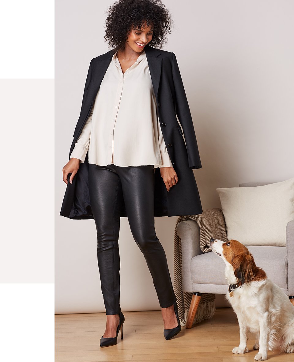 How to wear leather leggings – Isabella Oliver UK