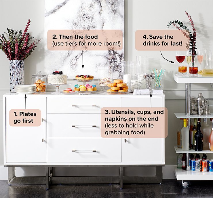 How To Set A Buffet - City Furniture Blog