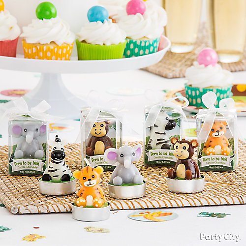 Curated image with Born to Be Wild Baby Shower Tealight Candles 4ct