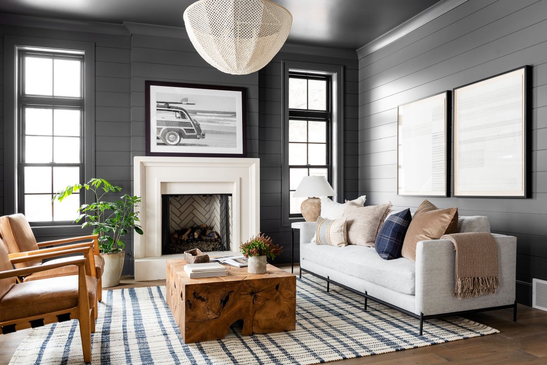 Bold & Coastal Living Room Studio McGee