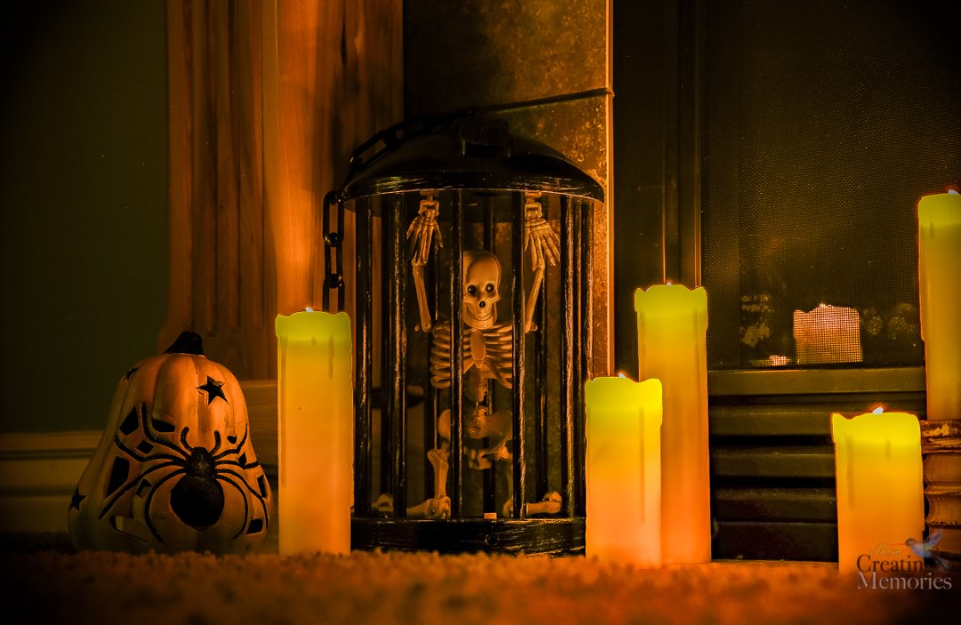 Spooky Halloween Fireplace Mantel Ideas: Decor for Mantels of all Colors