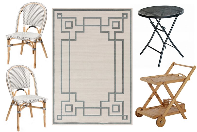 Cheap Thrills: Budget-Friendly & Stylish Patio Furniture ... - Set Of 2 Parisian Bistro Chairs - Accent Furniture - T.J.Maxx
