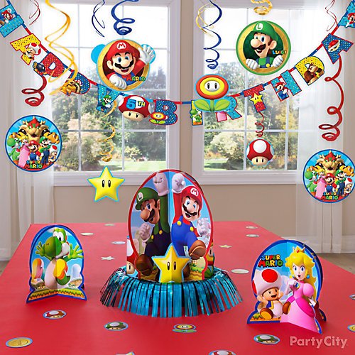 Super Mario Party Ideas Party City 3855