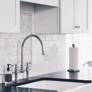 K 7337 4 Hirise Deck Mount Bridge Kitchen Sink Faucet Kohler