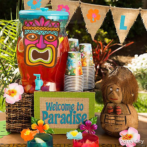 Totally Tiki Luau Party Ideas Party City