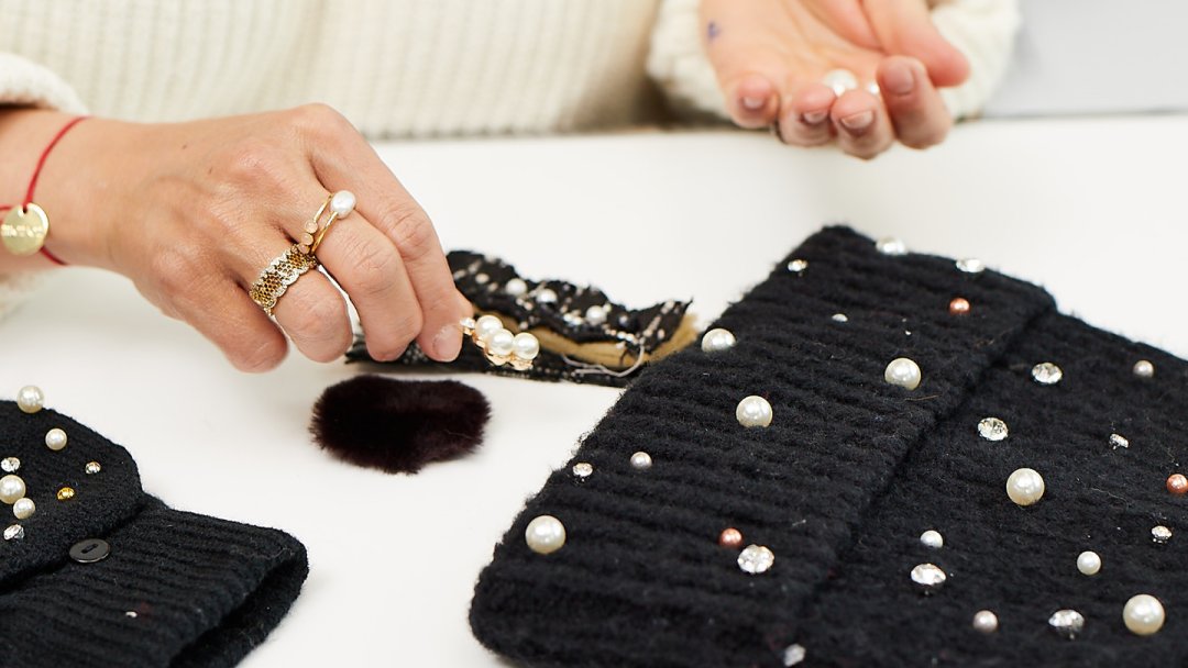 Design Stories: The Whimsy and Wonderful Pearl Embellished Knits