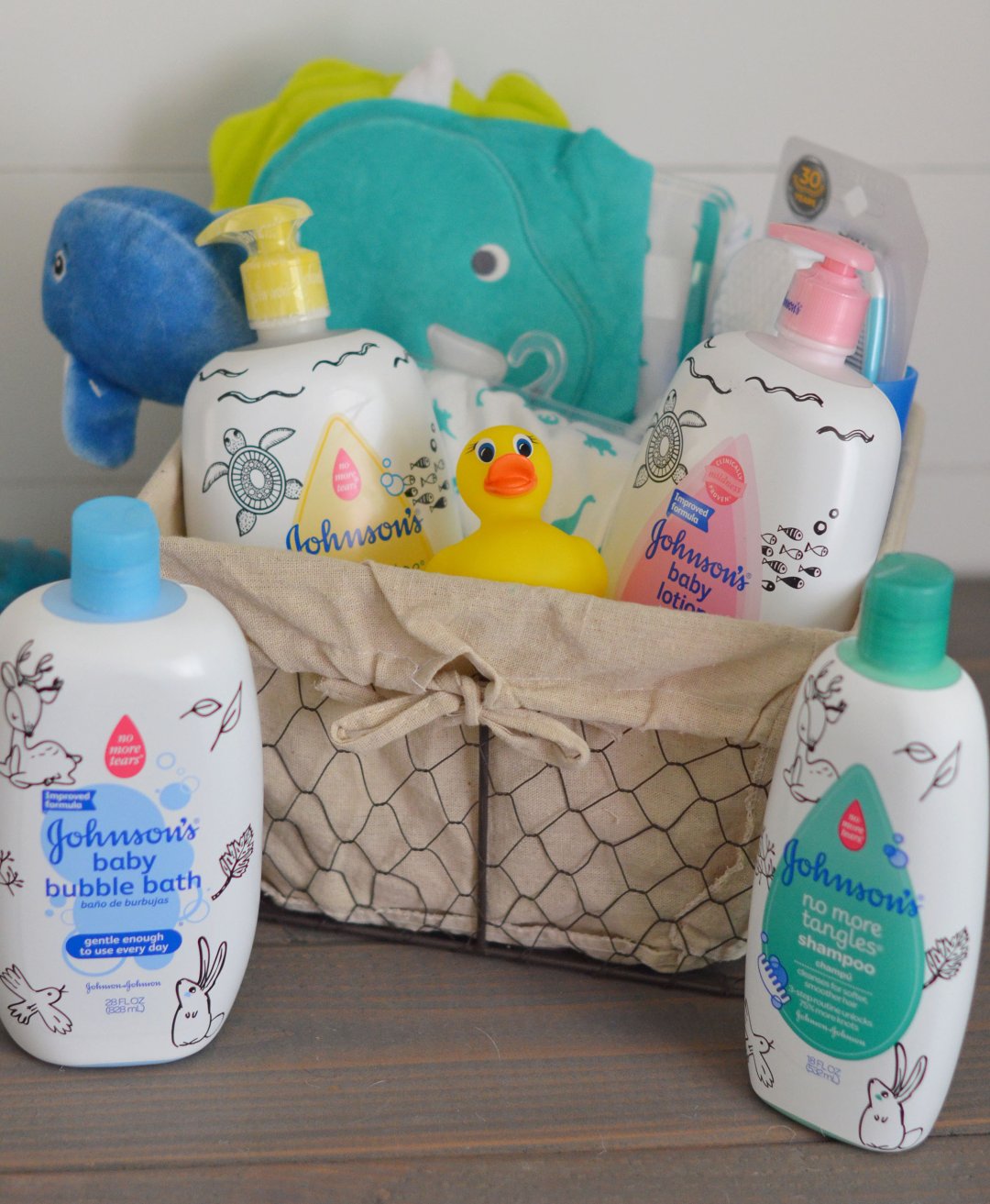 Make a Baby Bath time Kit!