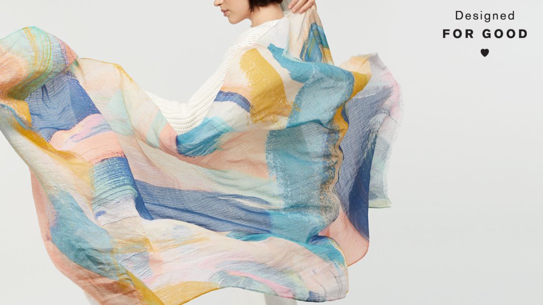 Designed for Good: Introducing Our Recycled Scarves