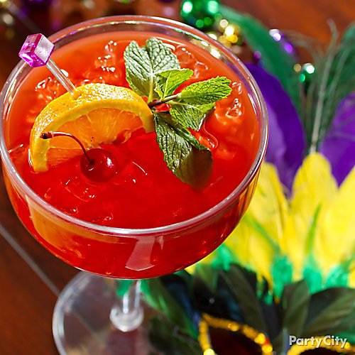 mardi gras drink stirrers