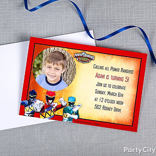 Power Rangers Party Ideas Party City