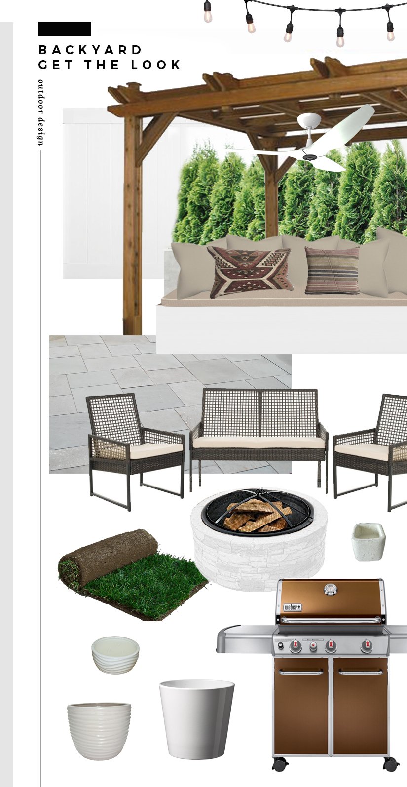 Our Backyard Reveal Get The Look Room For Tuesday