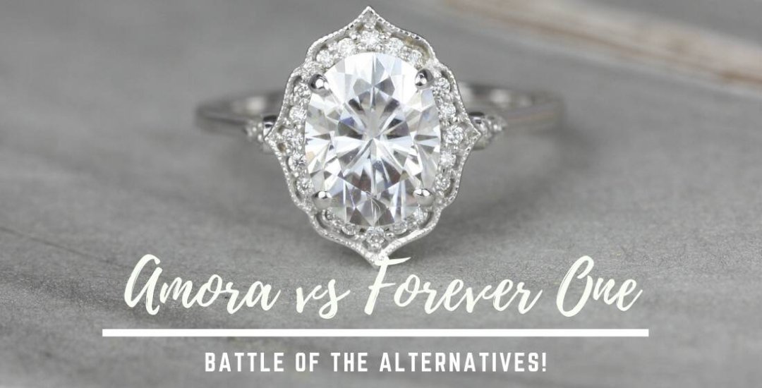 Hearts and arrows hot sale forever one moissanite