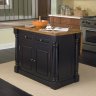 Shop Shop Home Styles 48-in L x 25-in W x 36-in H Black Kitchen Island at Lowes.com and more