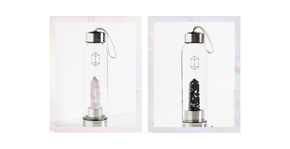 Glacce + Glacce Crystal Elixir Water Bottle