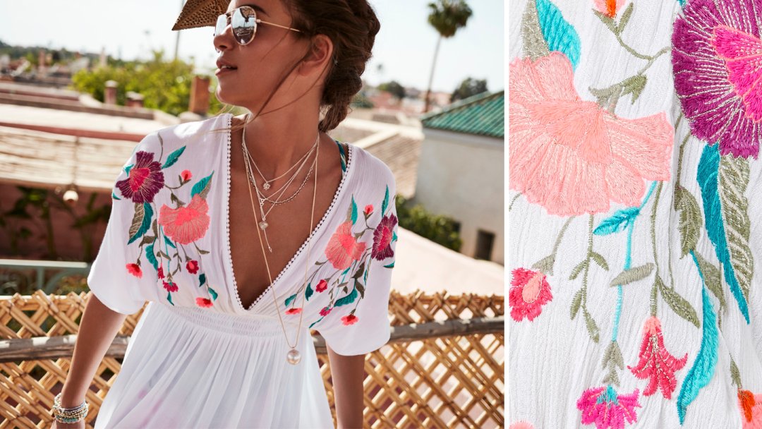 Top 6 Embroidered Beachwear Picks