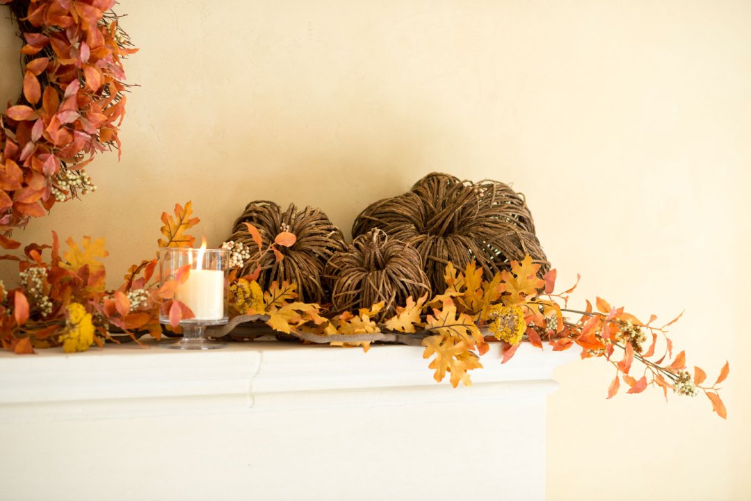 Fall Mantel Decorating Ideas Crate and Barrel Blog