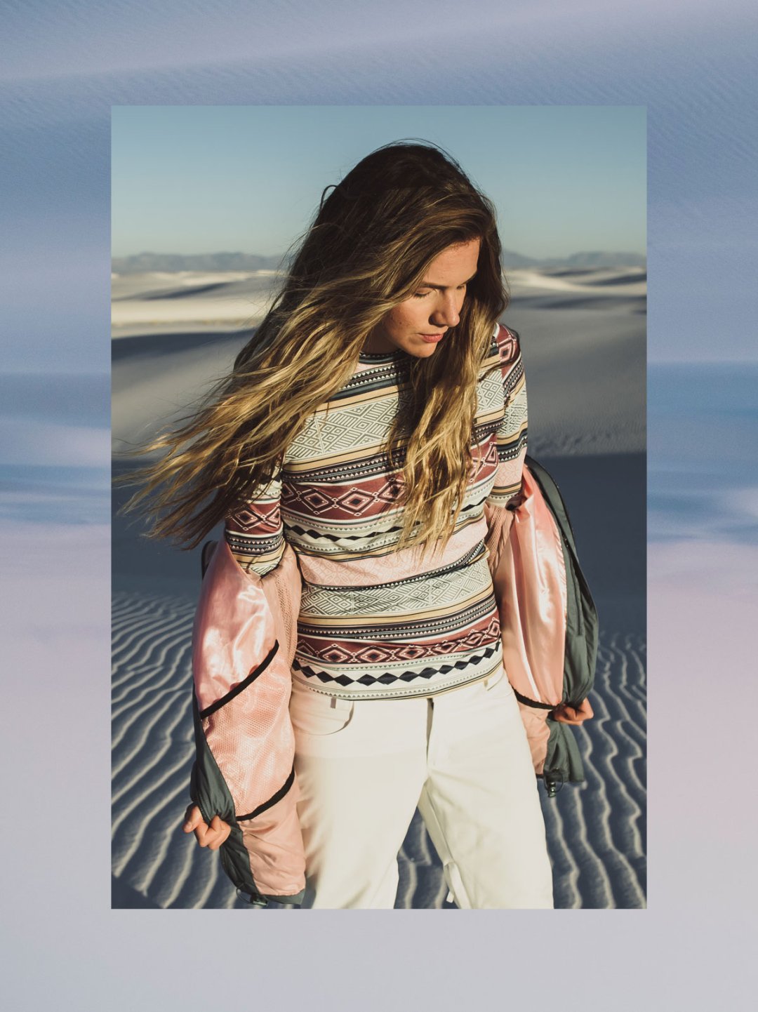 Meet Us At The Mountain with Maddie Mastro. Shop the new Melody Snow Collection Billabong