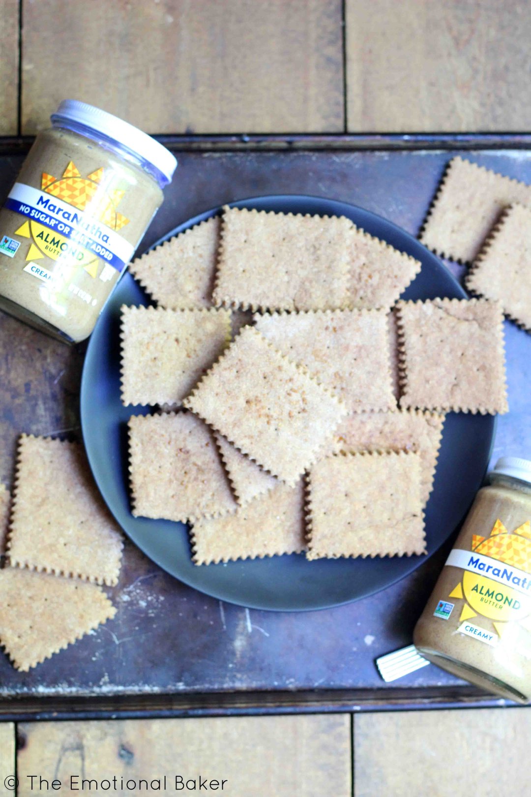 Almond Butter Graham Crackers The Emotional Baker