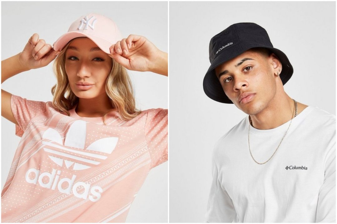 Cappelino New Era e Bucket Hat Columbia