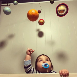 Planet Ceiling Baby Mobile Pottery Barn Kids