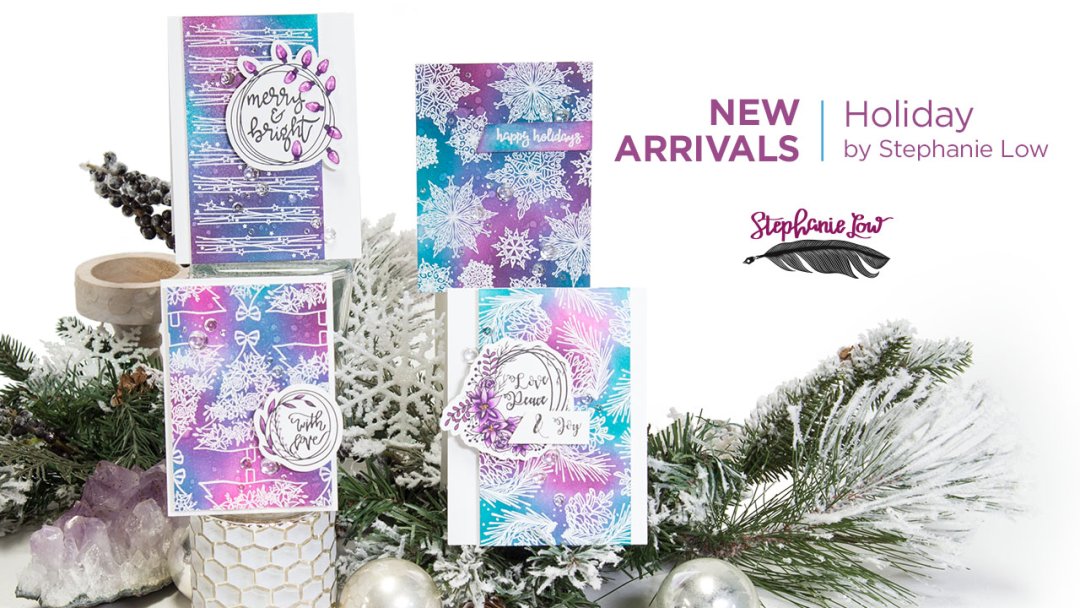 Spellbinders Happy Ornaments by Stephanie Low Stamp & Die Set 