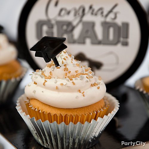 Graduation Cupcake Toppers Party City