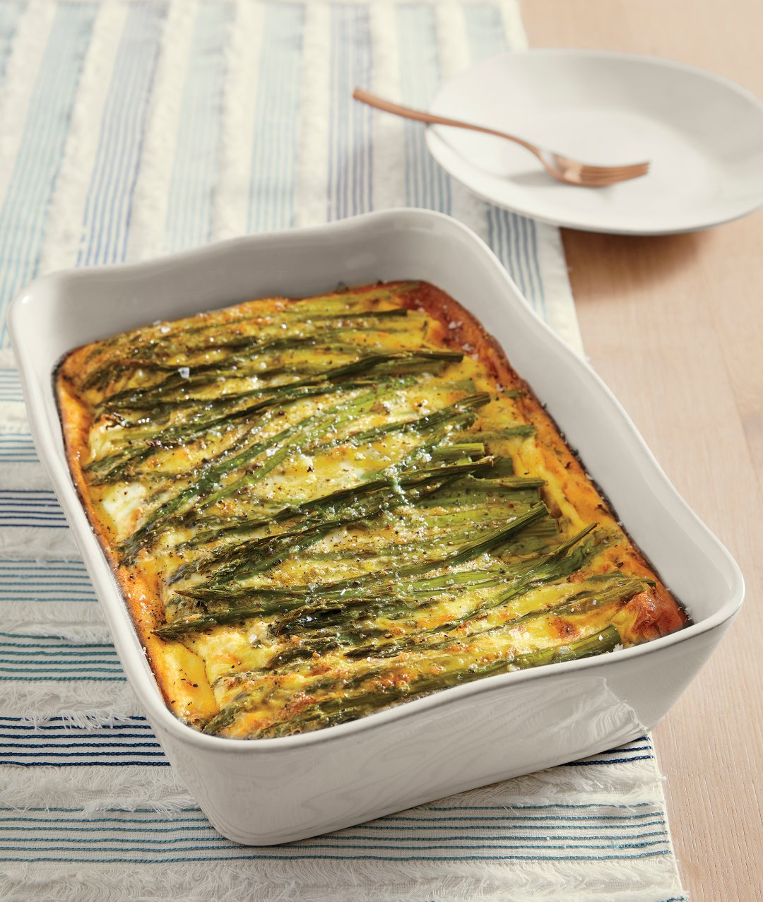 Asparagus Frittata Recipe The Crate and Barrel Blog