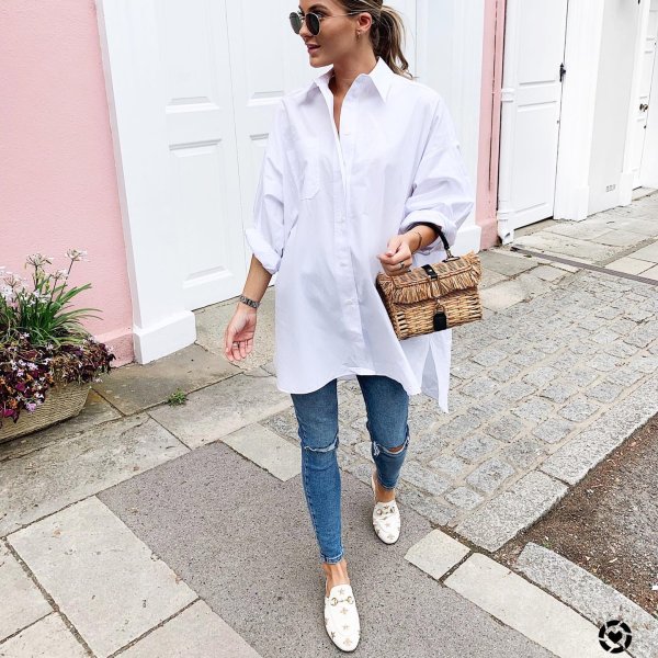 ripped shirt dress Ripped Shirt Dress Diy