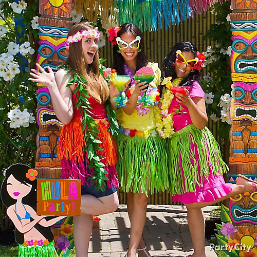 Luau Photo Booth Ideas Party City