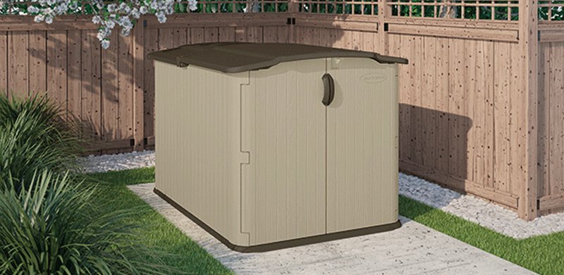 Horizontal Storage Shed