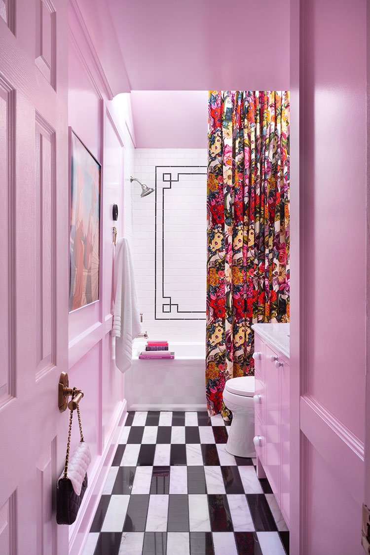 Colorful Kid's Bathroom - Girl Loves Glam