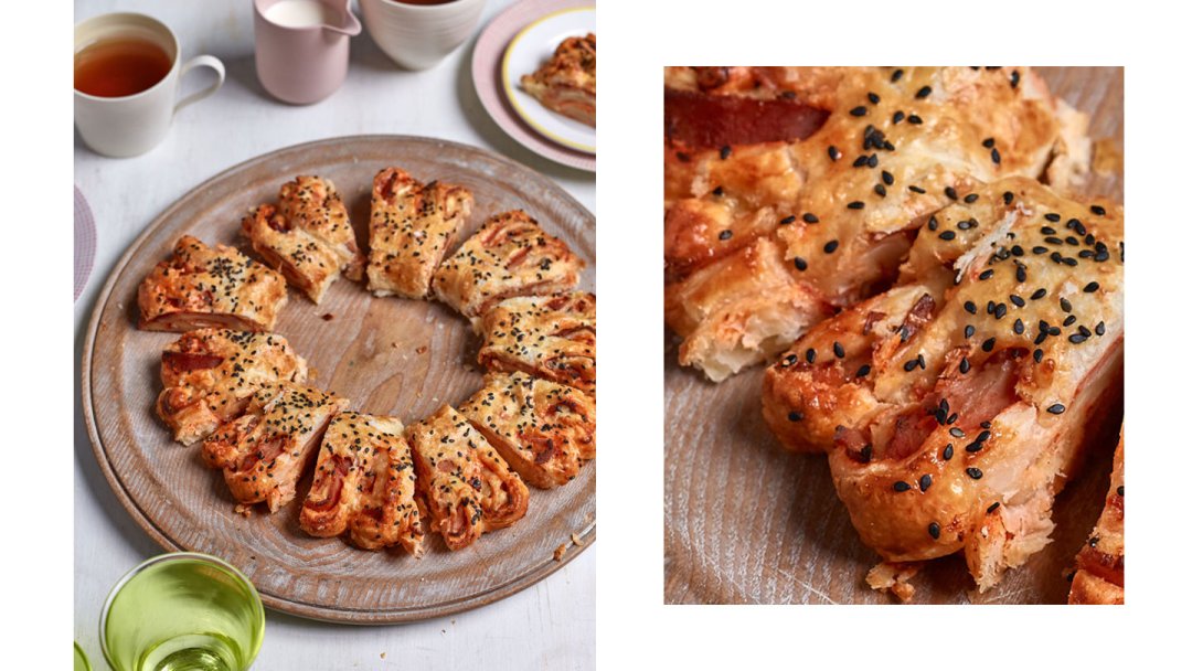 Nadiya Hussain’s Ham and Cheese Crown