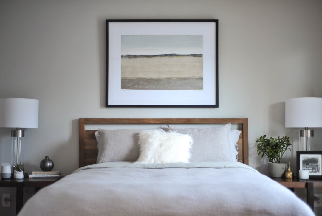 White and Wood Master Bedroom Ideas