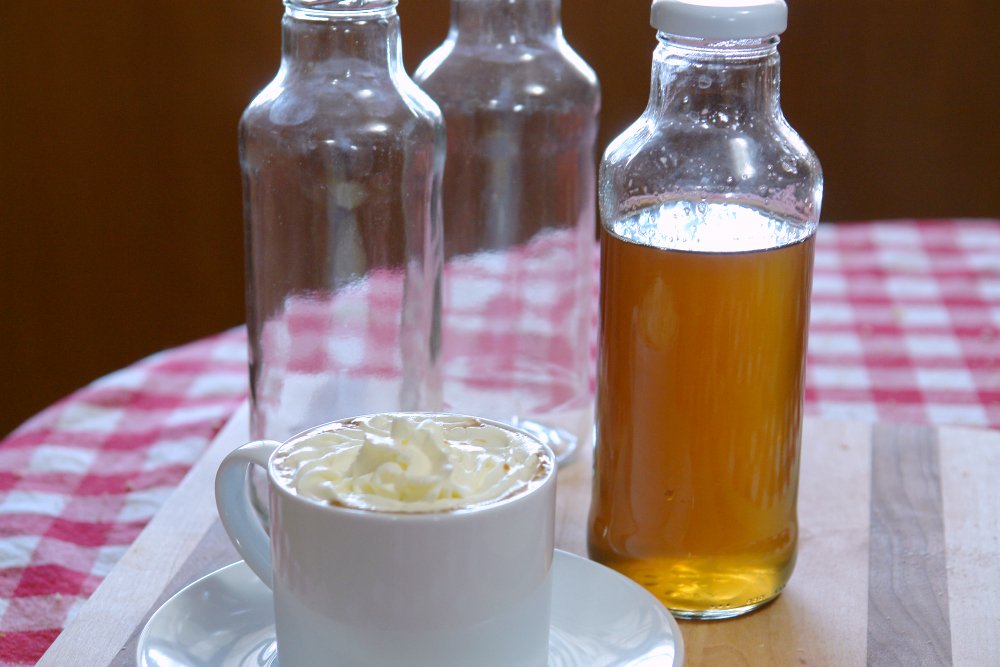 Salted Caramel Coffee Syrup - A Healthy Makeover