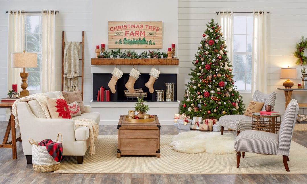 How to Create a Cozy Farmhouse Christmas | Overstock.com