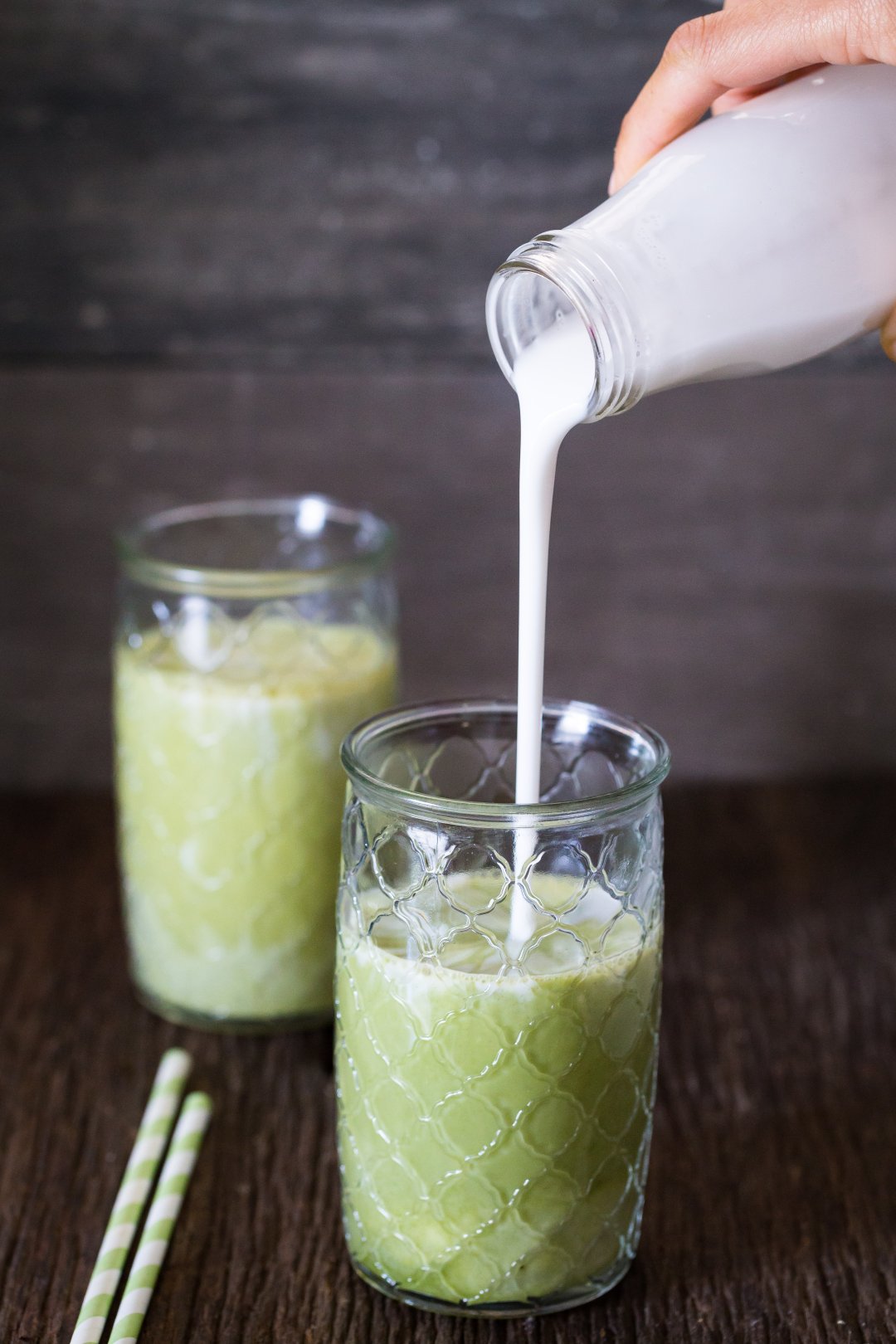 Matcha Green Tea Latte Recipe {Vegan} - The Nutty Scoop from Nuts.com