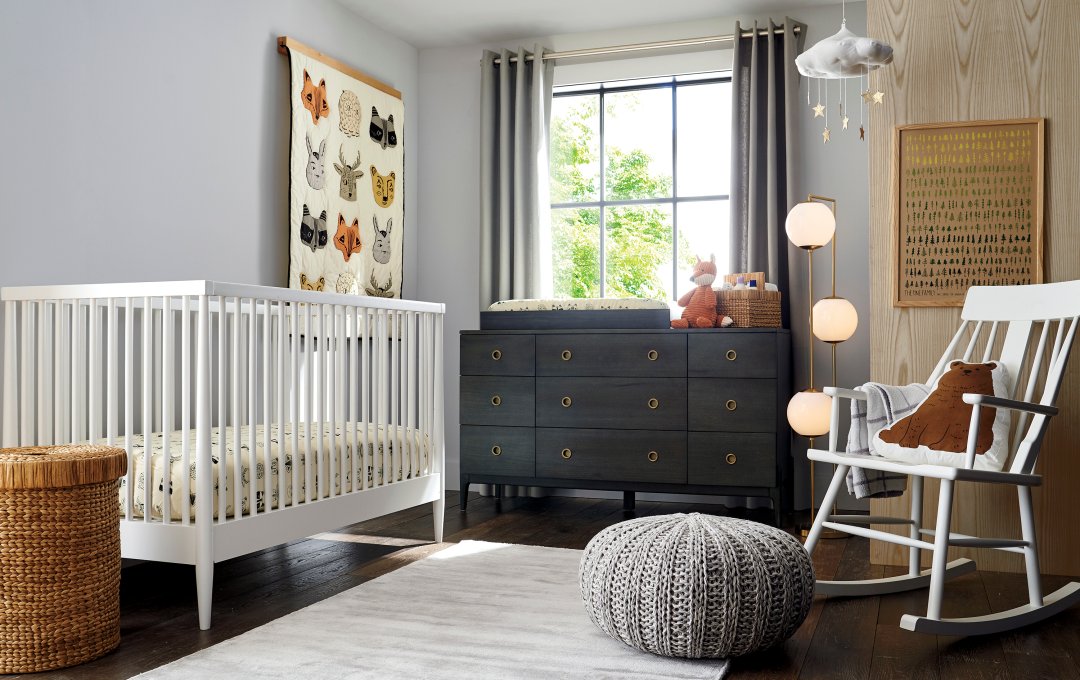 Crate and shop barrel baby dresser