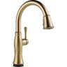 Shop Shop Delta Cassidy Touch2O Champagne Bronze 1-Handle Pull-Down Touch Kitchen Faucet at Lowes.com and more