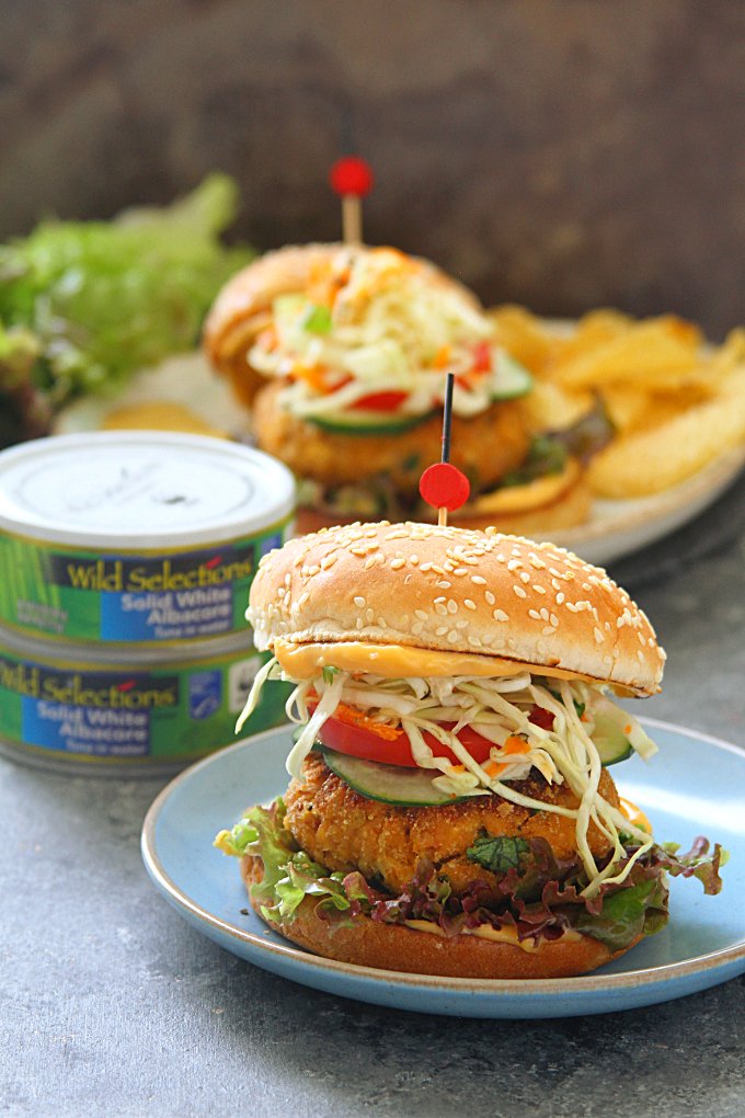 tuna fish burger recipe