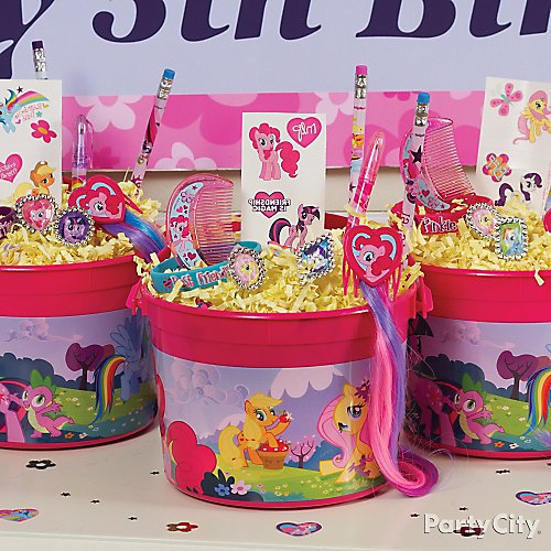 my little pony birthday party favors