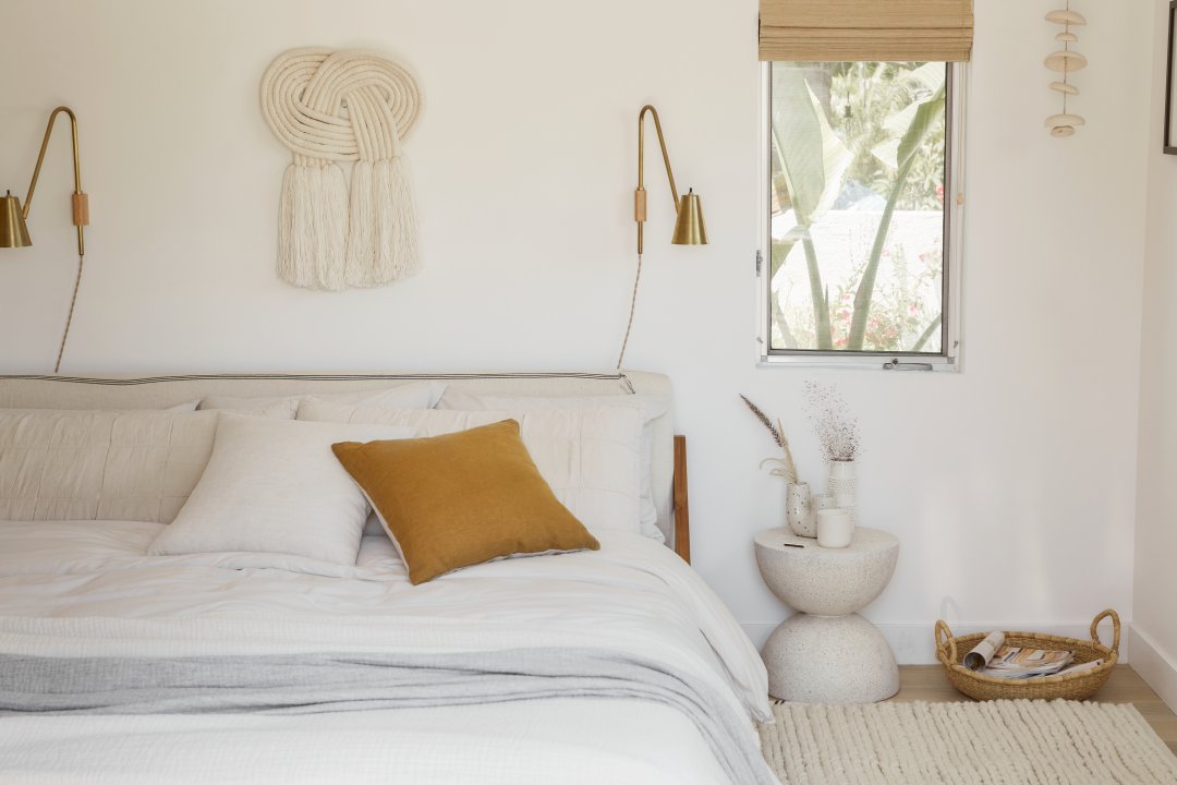 Shop Linen Pillow, Percale Venice Set, Quilted Sham Set, Braided Wool Rug, Martini Side Table, Shop — niknik, FLEURE // Straw Basket, Fruit Basket, Storage, Keys at the entry, boho decoration, modern farmhou..., Cypress Long Sconce Plug-In and more