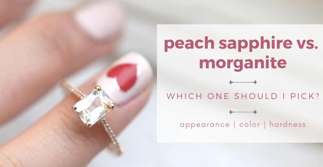 Natural clearance peach sapphire