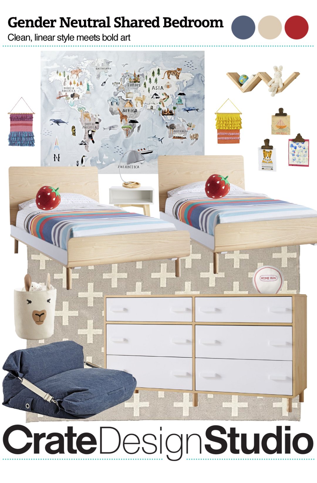 Kids Shared Bedroom Design Crate Kids Blog