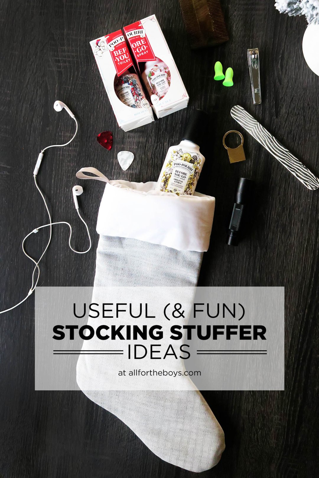 Fun & Useful Stocking Stuffers for Everyone — All for the Boys