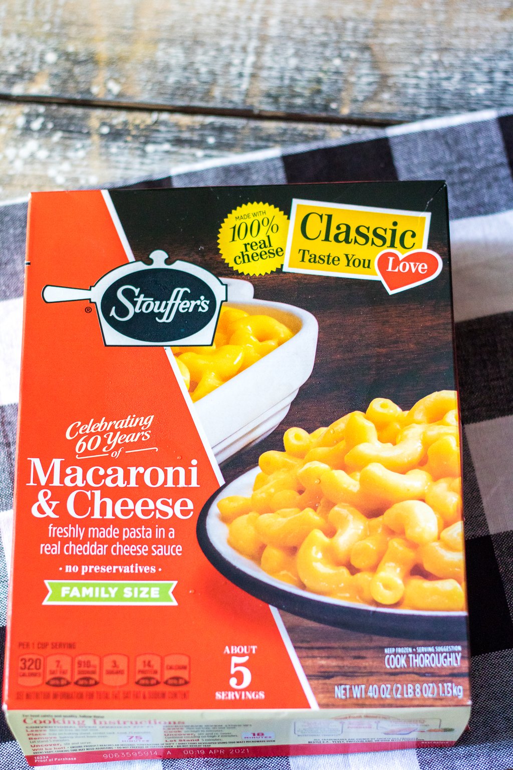 How long to cook stouffers family size mac and cheese Stouffer S Complete Skillets Family Size Mac Cheese With Chicken And Broccoli 40 Oz Bag Pasta Rice Chief Markets