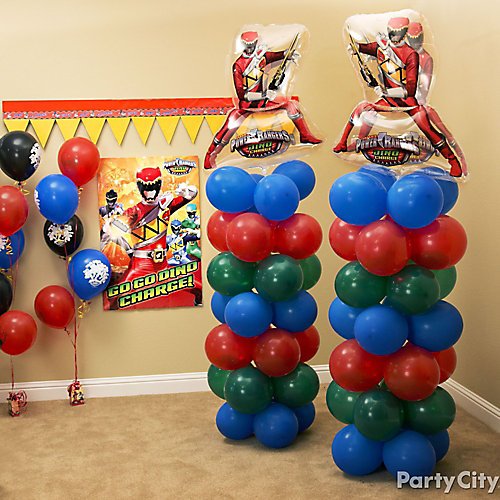 Power Rangers Party Ideas Party City